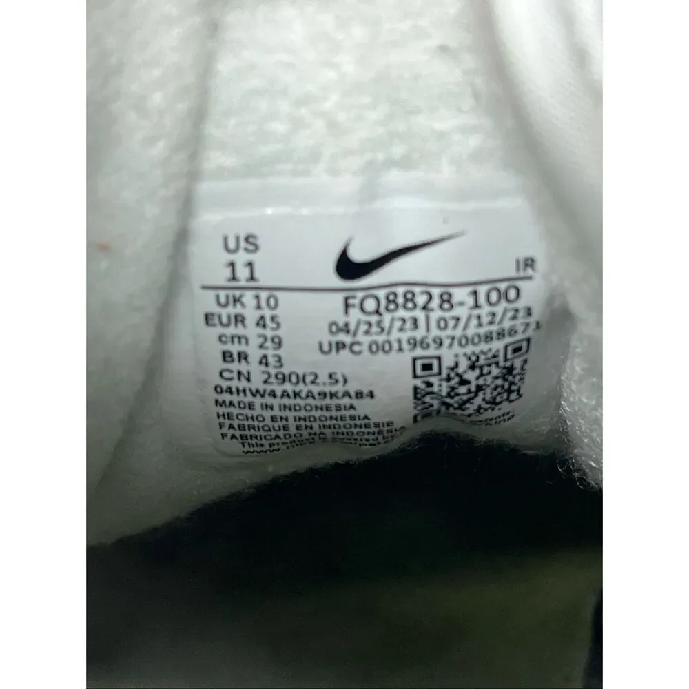 Nike Air Trainer 1 FQ8828-100 White Teal Volt Mens Size 11 Sneakers